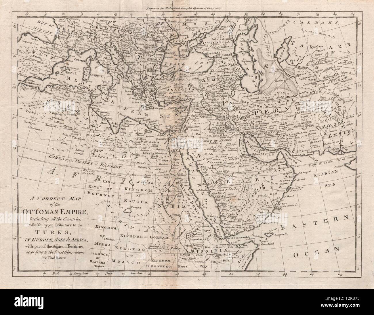 Ottoman empire map africa hires stock photography and images Alamy