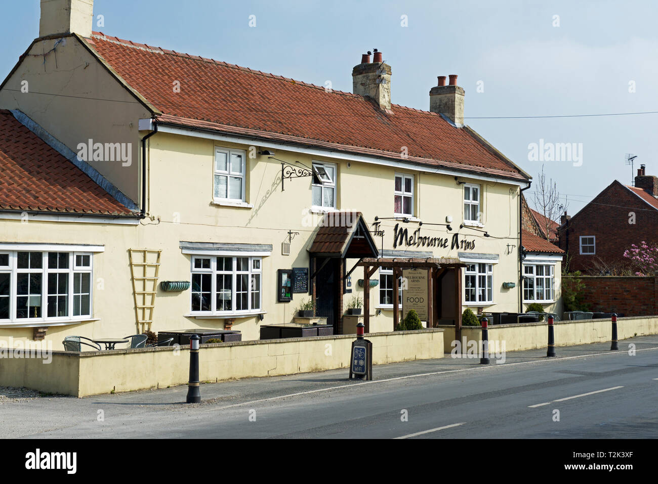 The Melbourne Arms, in the village of Melbourne, East Yorkshire
