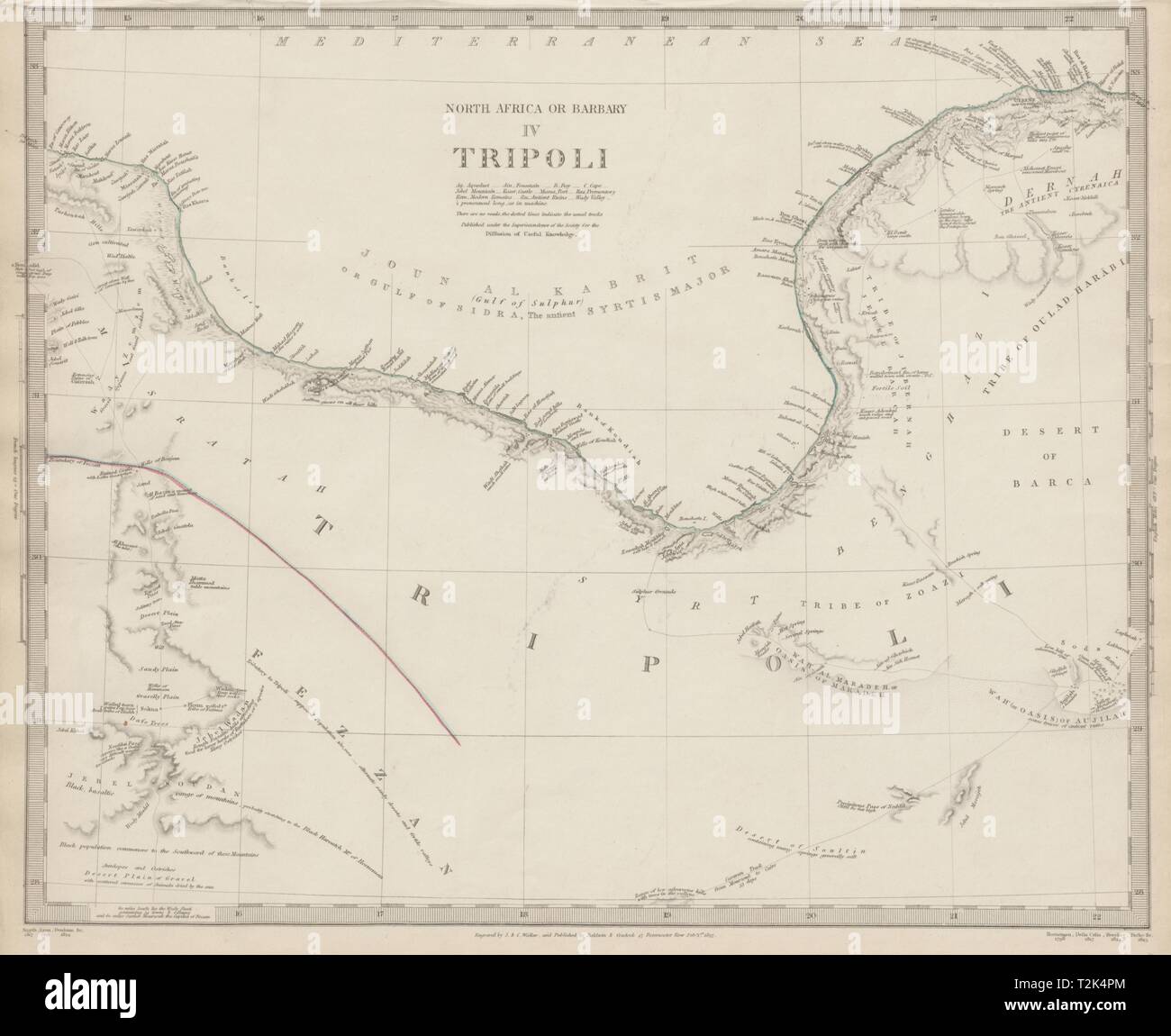 Libya Gulf Of Sidra Sirte North Africa Or Barbary Tripoli Fezzan Sduk