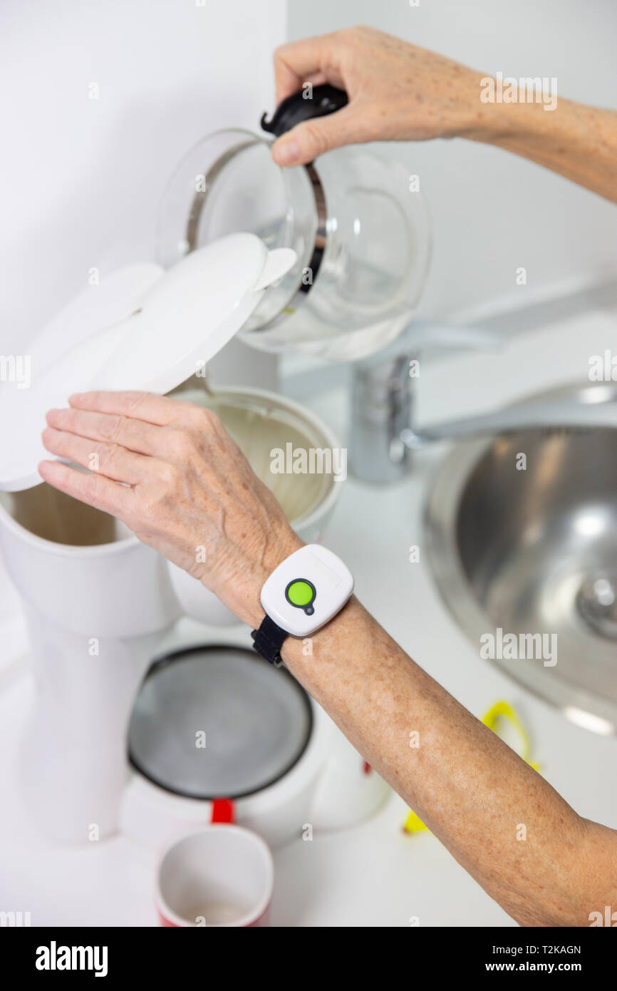 Medical alert system Stock Photo Alamy