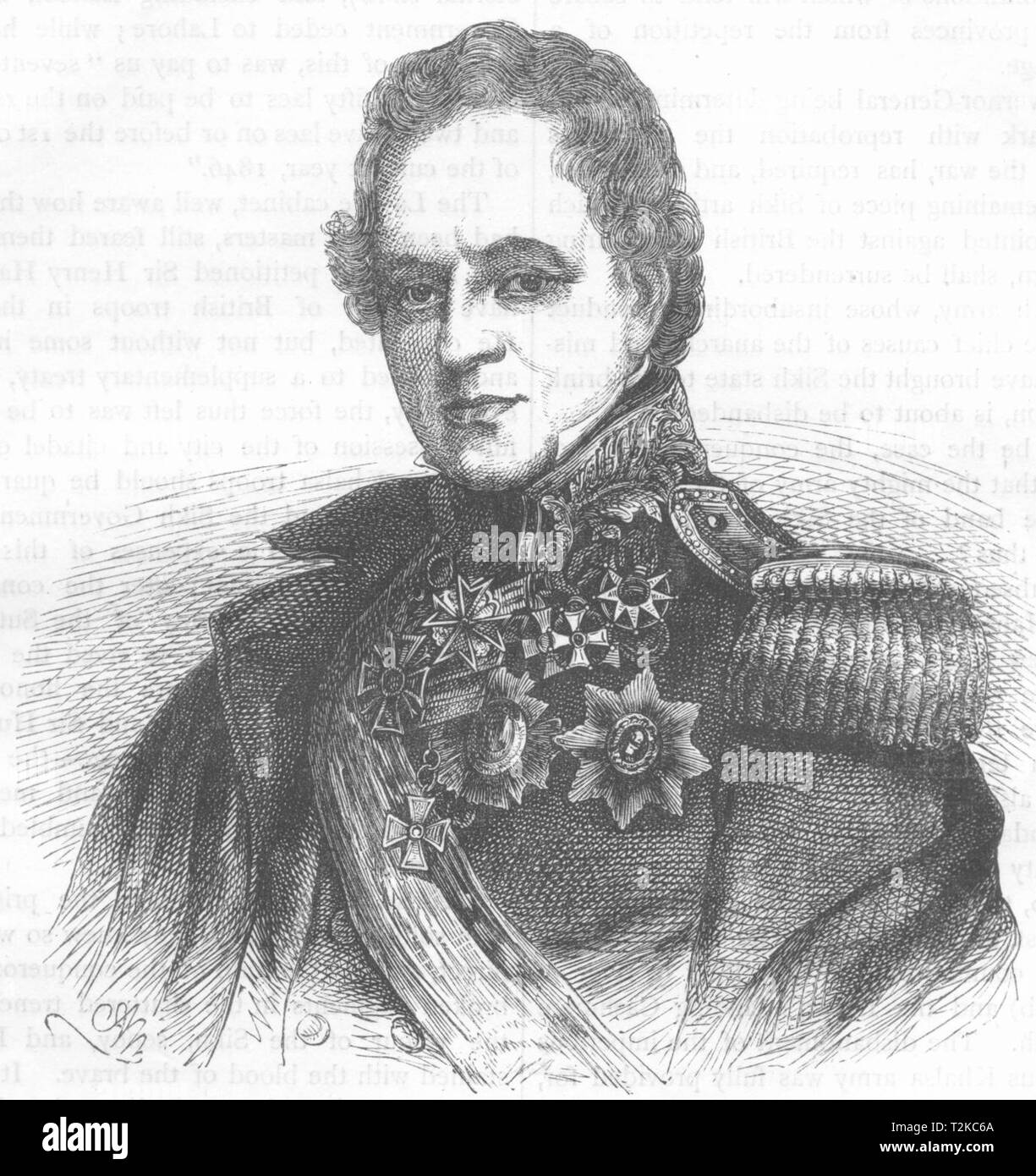 Sir henry hardinge hi-res stock photography and images - Alamy