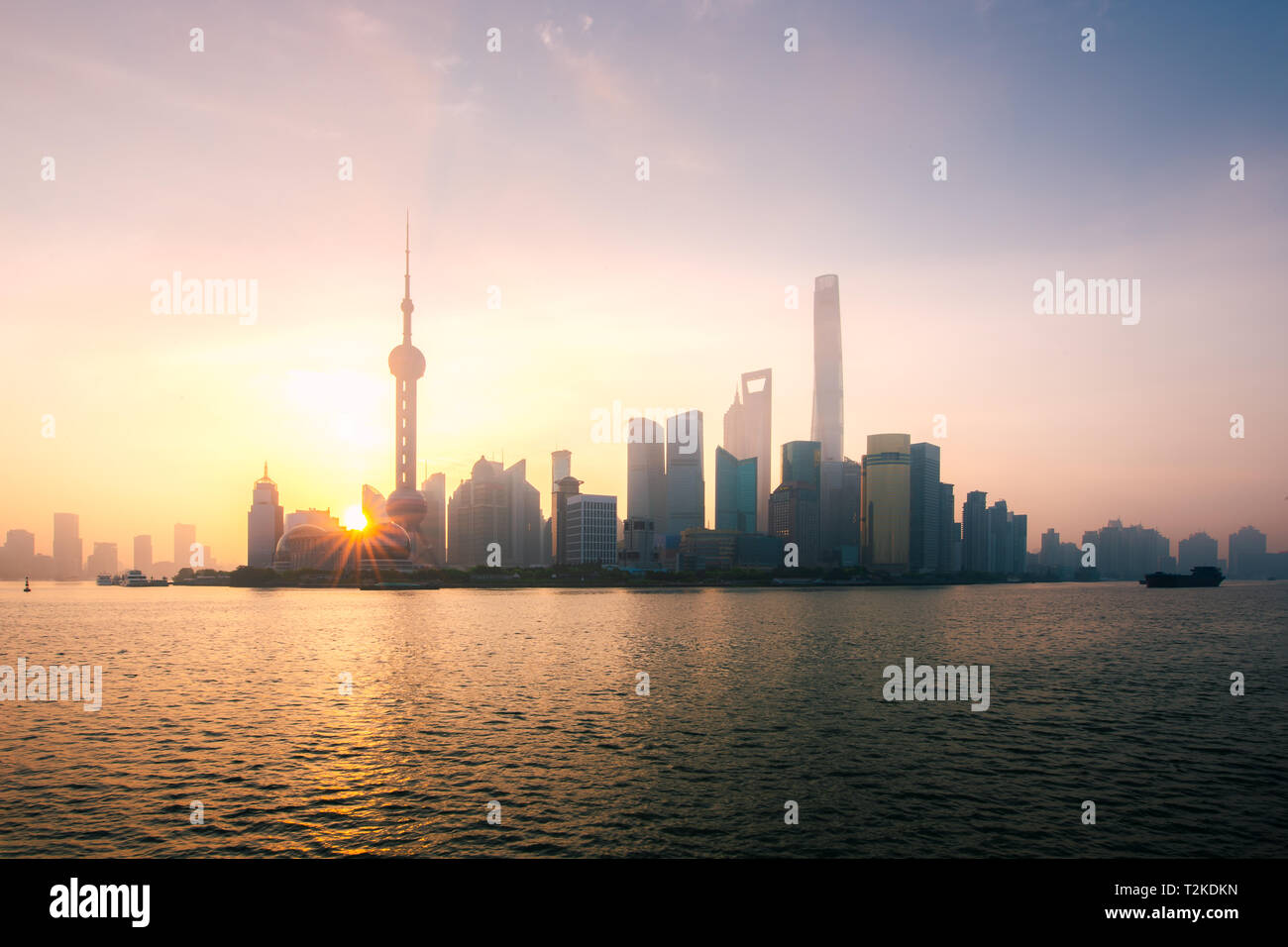 Shanghai china city skyline on hi-res stock photography and images - Alamy