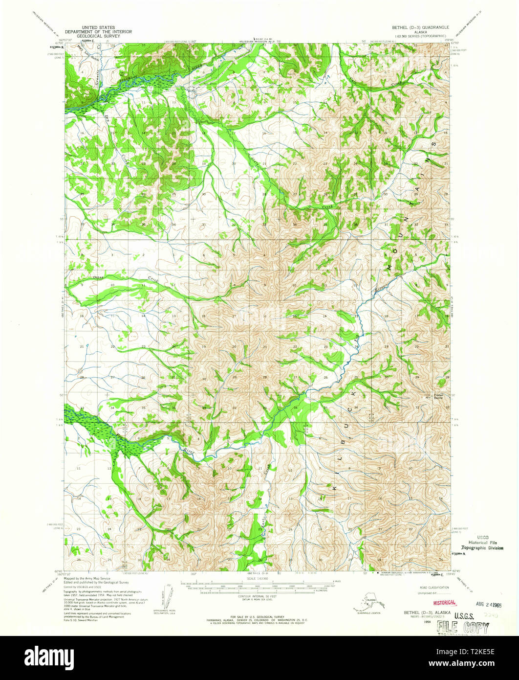 Bethel alaska map hires stock photography and images Alamy