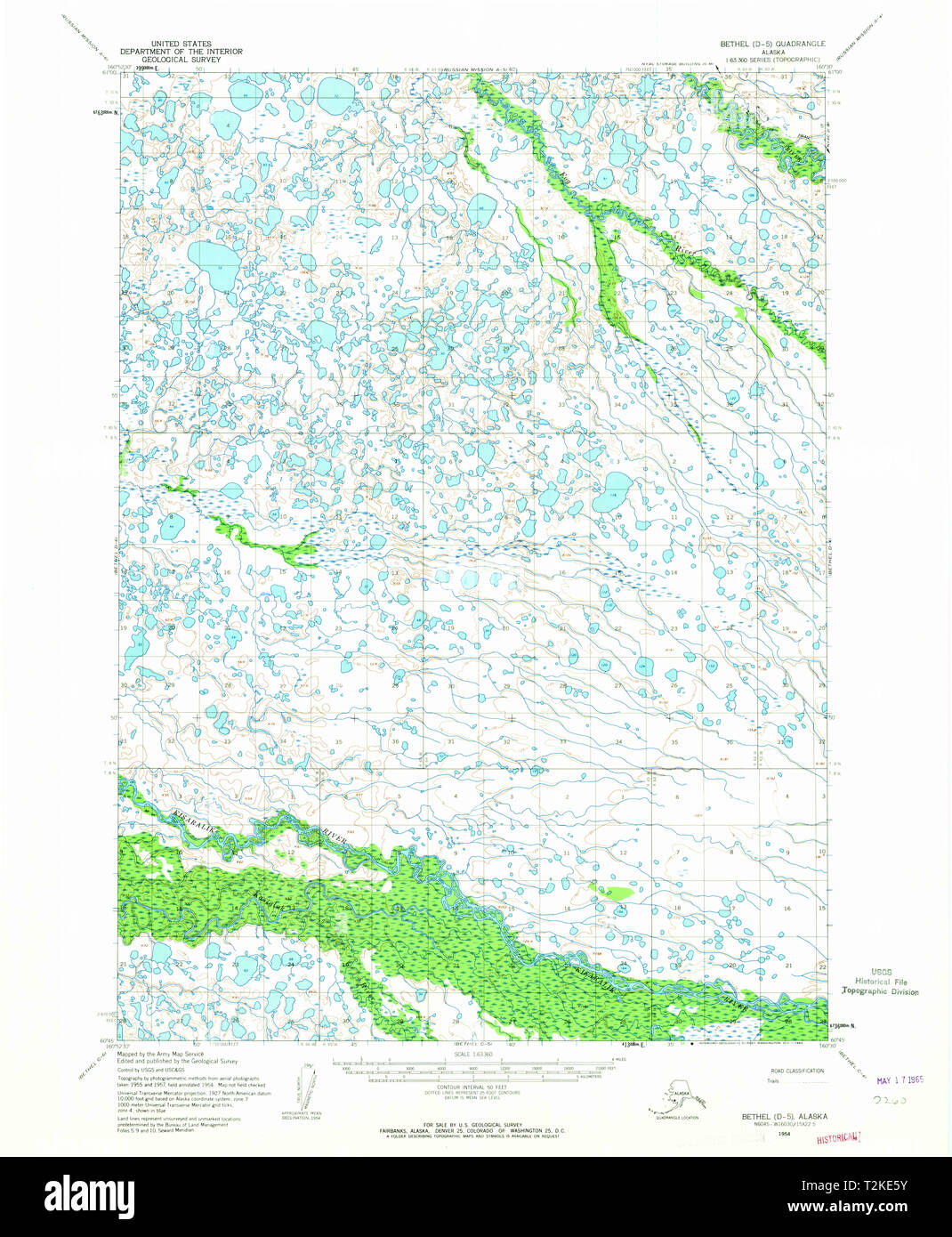 Bethel alaska map hires stock photography and images Alamy