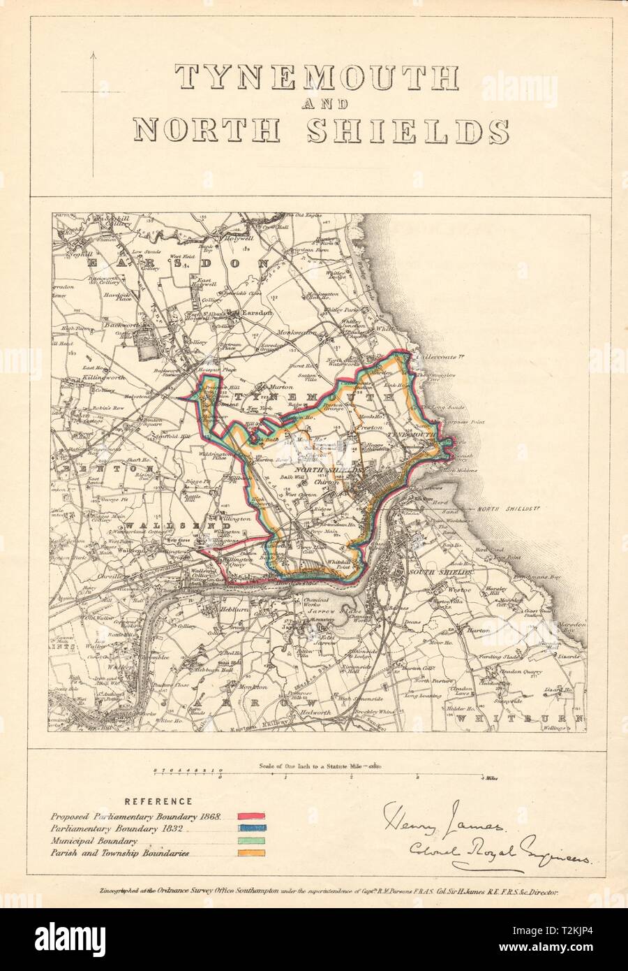 North shields map hires stock photography and images Alamy