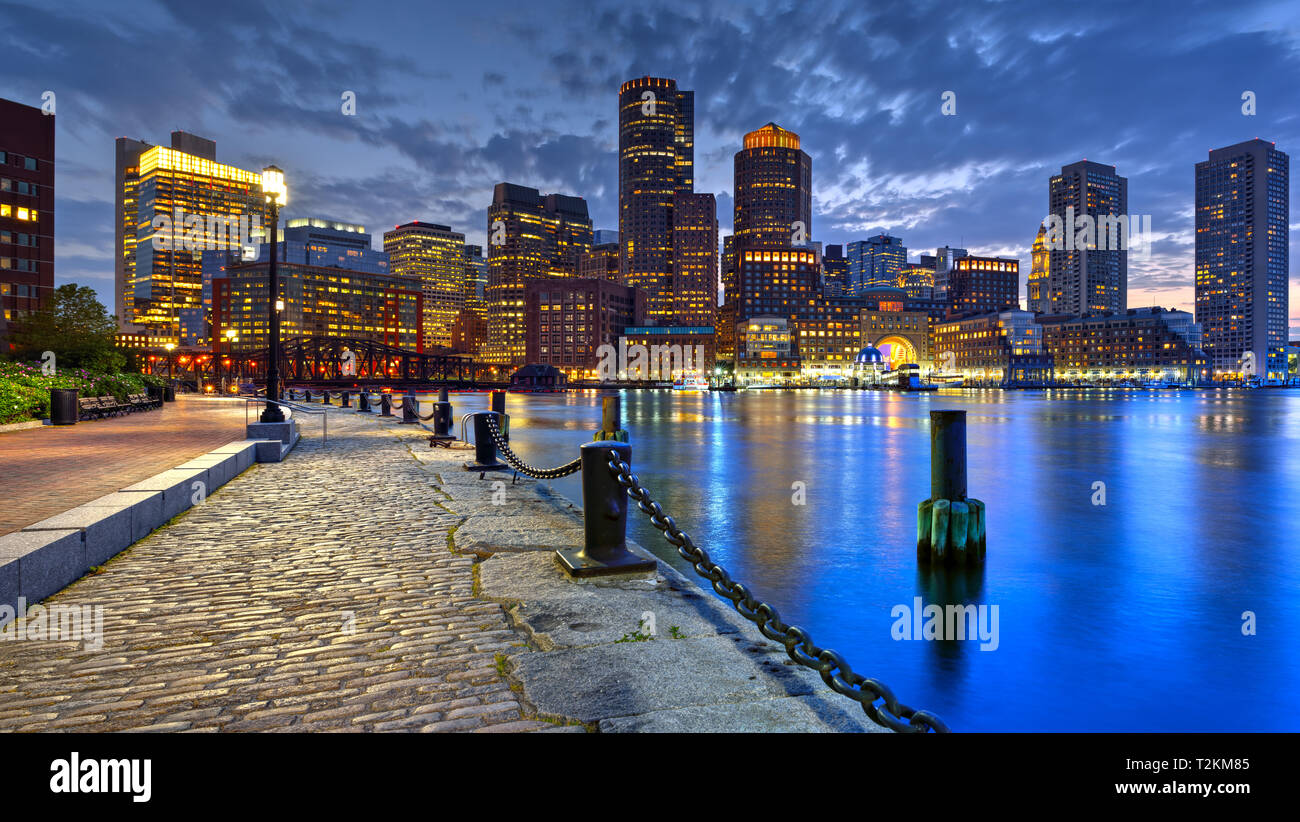 Boston harborwalk hires stock photography and images Alamy