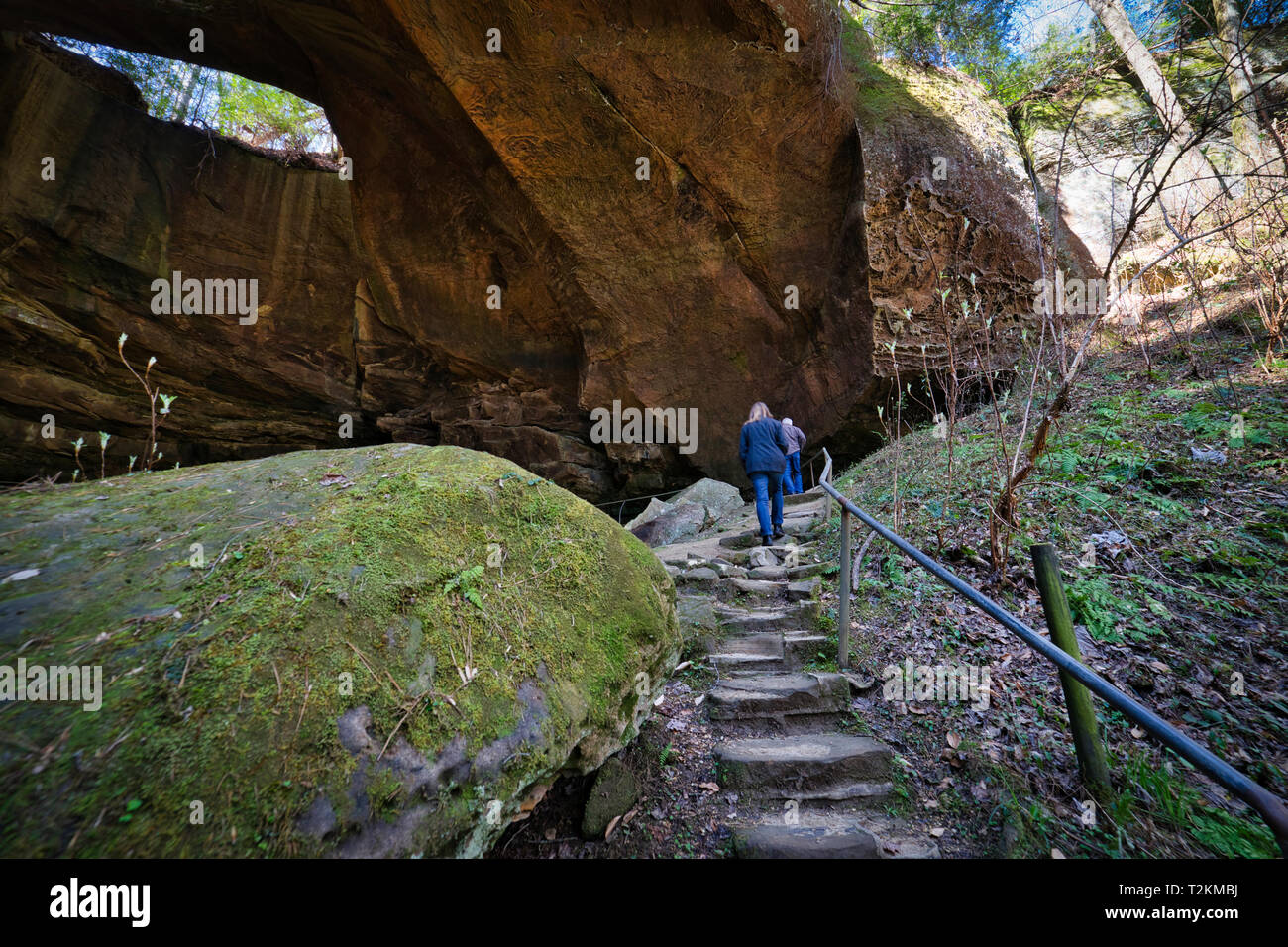 The Natural Bridge in Northern Alabama, is the largest free standing