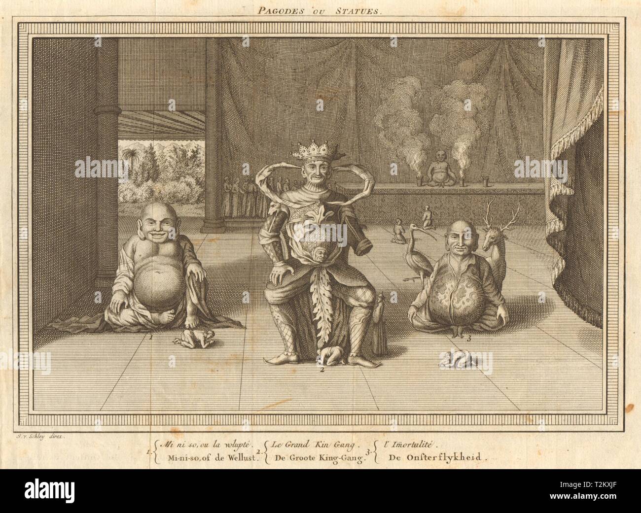 China. Pagode Statues Miniso sensuality Great Kin Gang Immortality ...