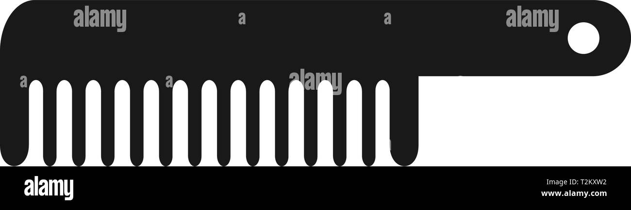 Comb graphic design template vector isolated illustration Stock Vector
