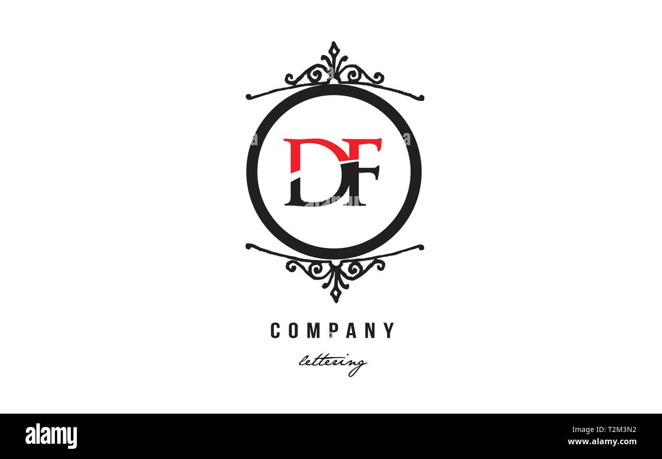 Initials Letter DF Overlap Style Graphic by billah200masum · Creative  Fabrica