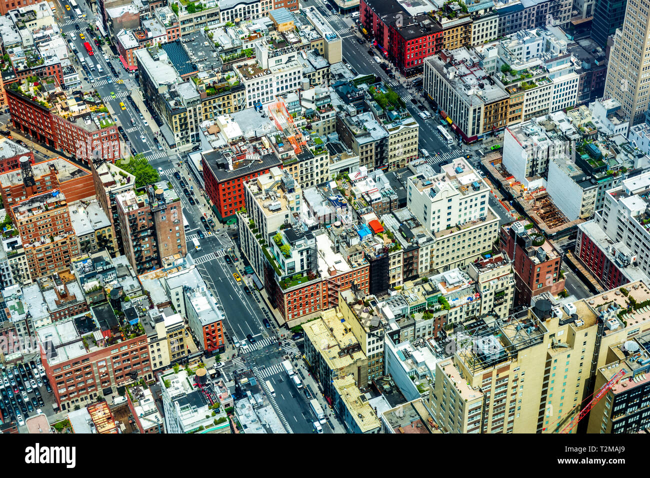 Aerial view of new york city hi-res stock photography and images - Alamy