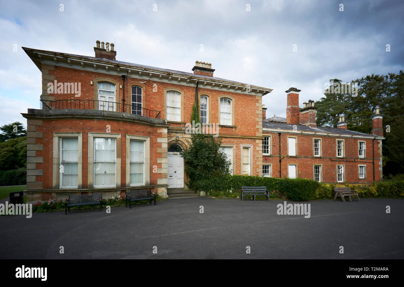 Wilmont House in Sir Thomas and Lady Dixon Park, Belfast, Northern Ireland. Stock Photo