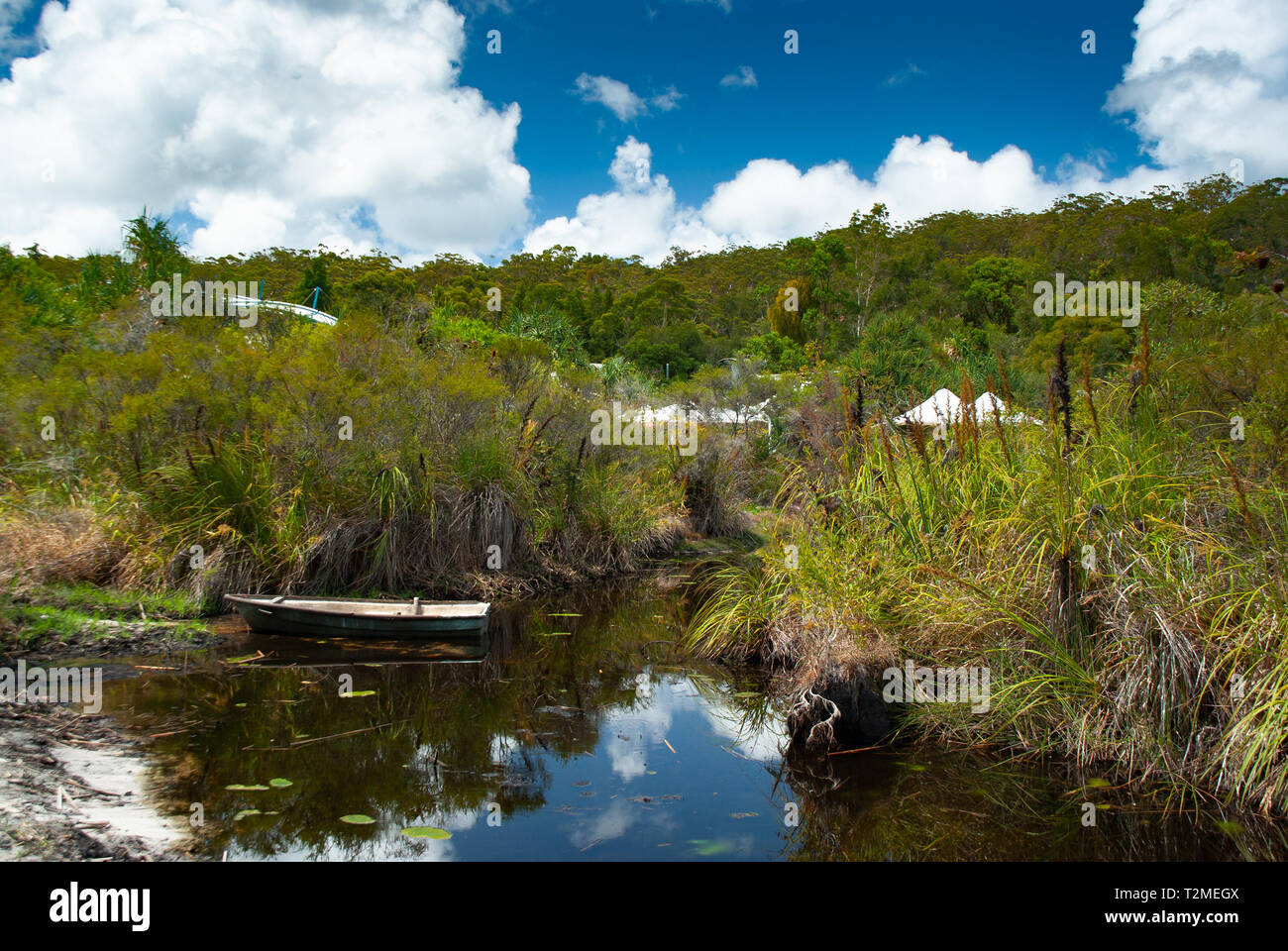 Kingfisher Bay Resort is an ecofriendly resort on the Fraser Islands