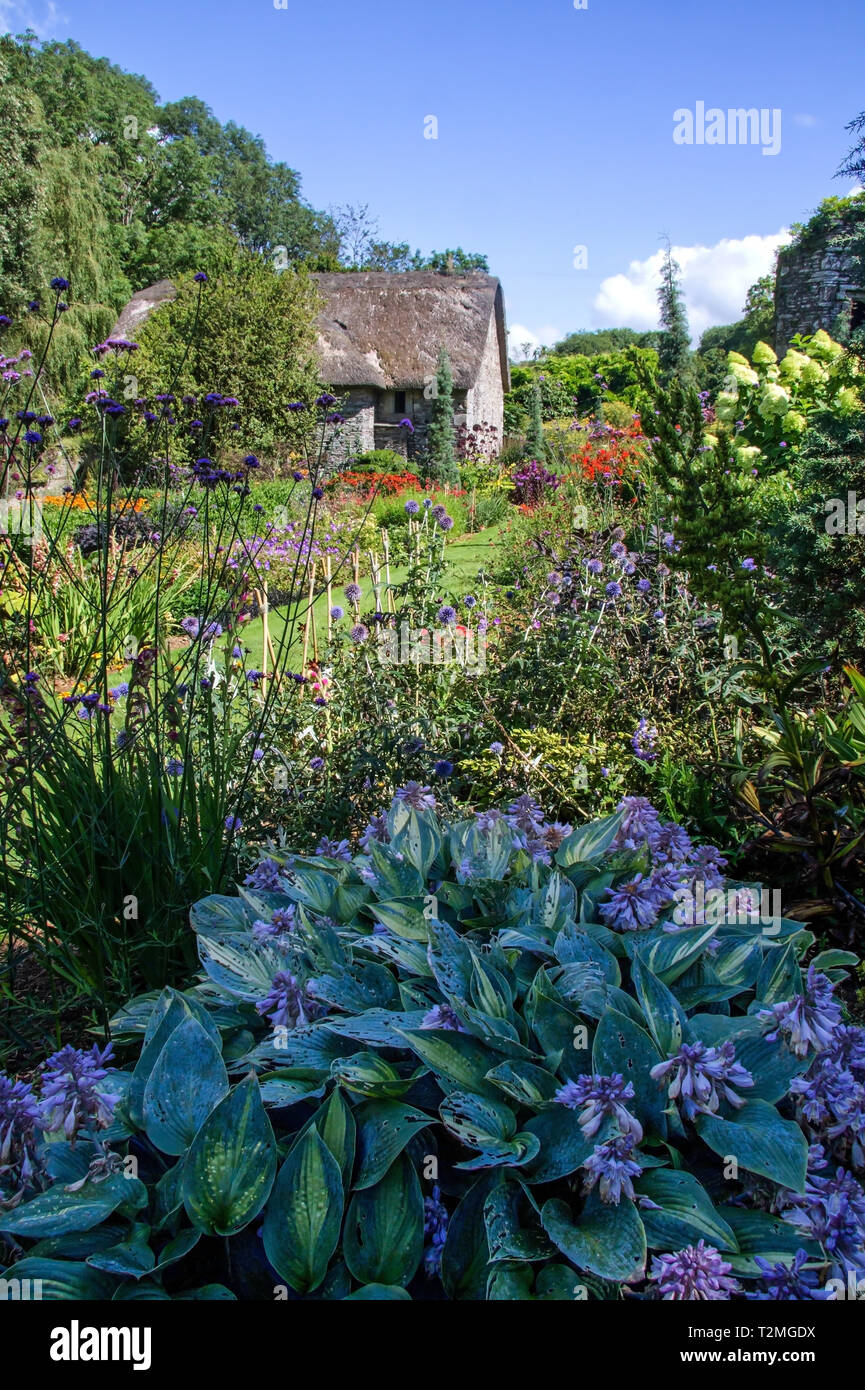 Garden House, Buckland Monachorum, Devon Stock Photo