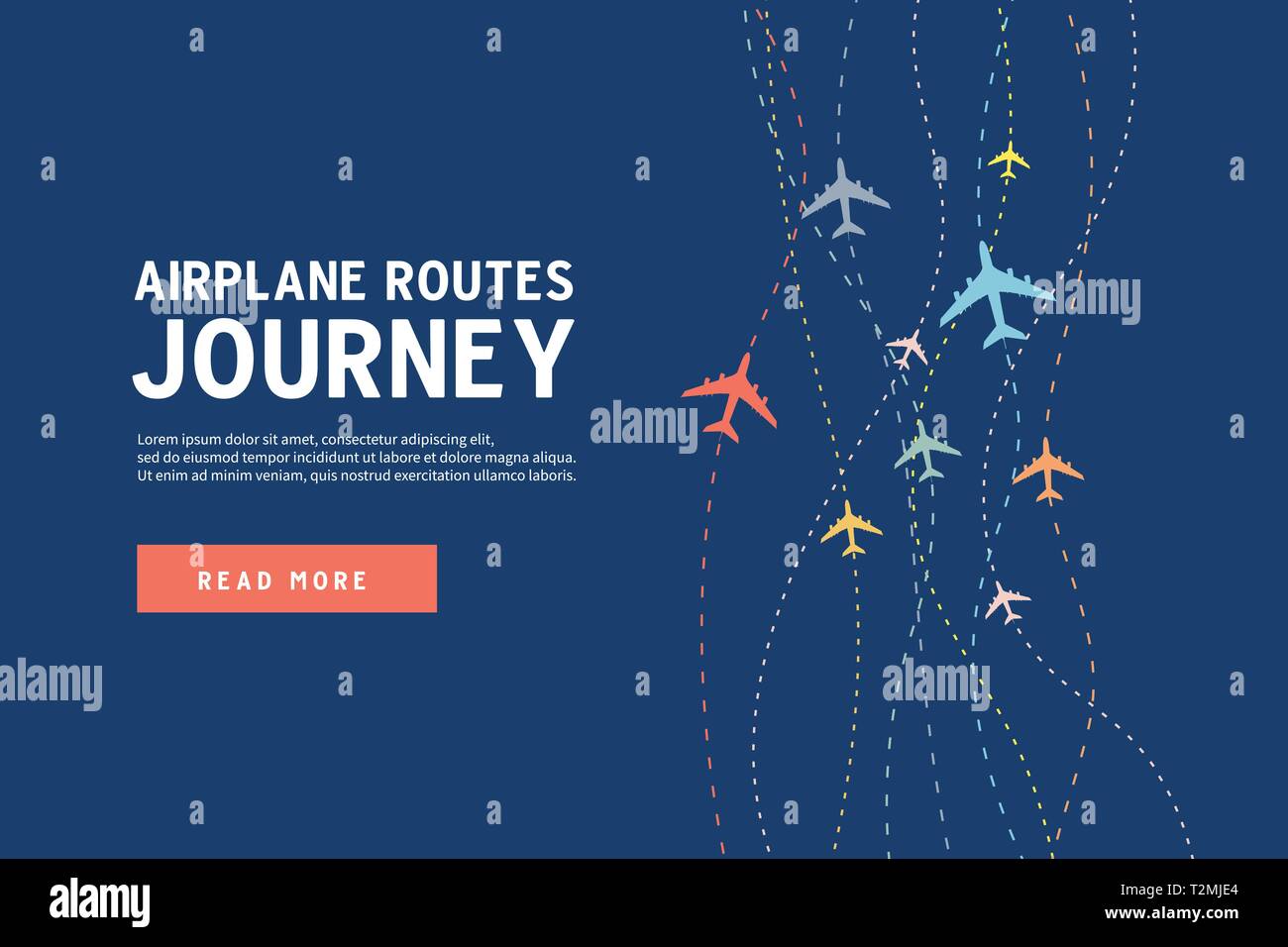 Civil jetliner Stock Vector Images - Alamy