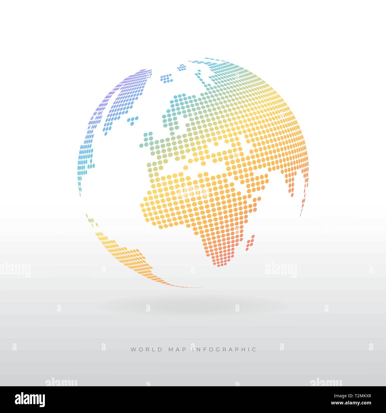 Colorful modern globe icon Stock Vector Image & Art - Alamy