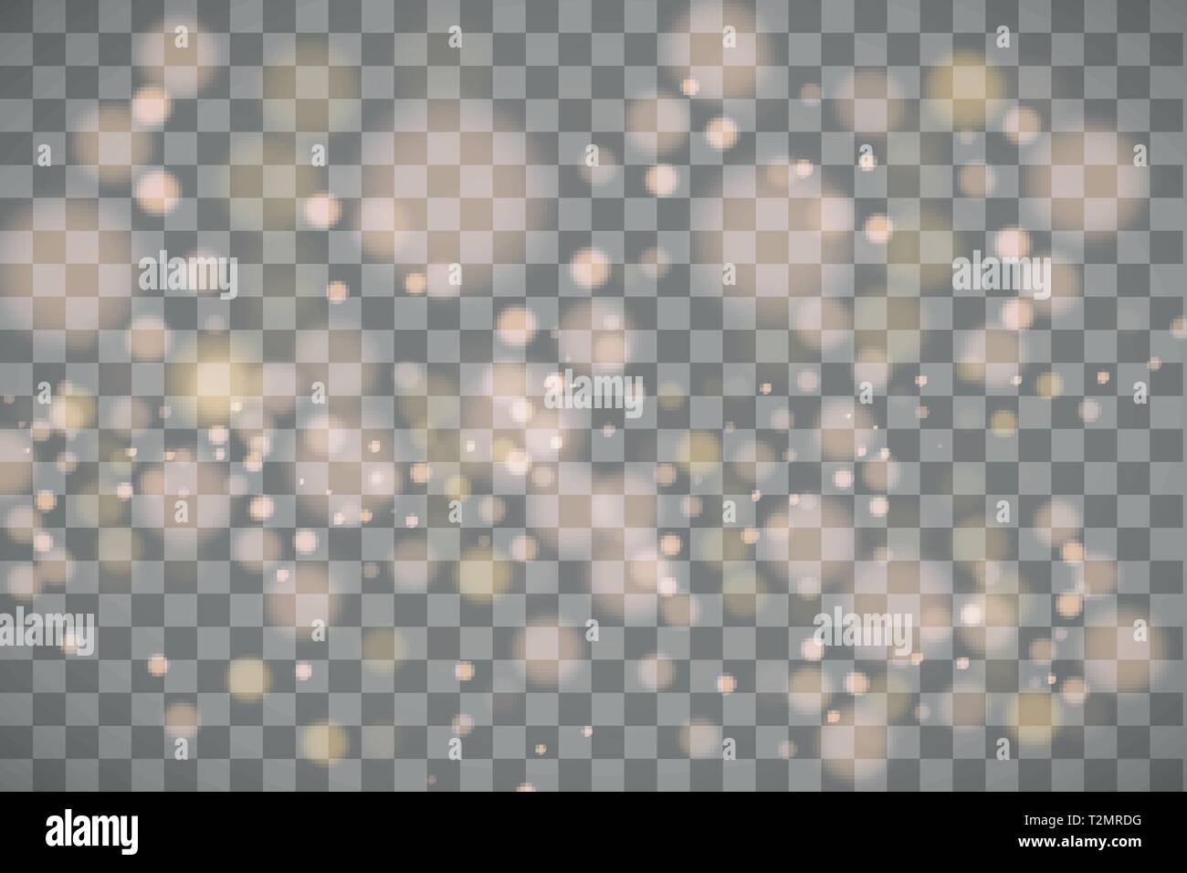 Light abstract glowing bokeh lights. Bokeh lights effect isolated on ...