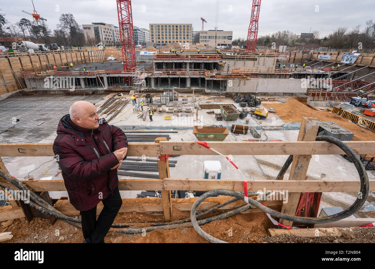 26 March 2019 Hessen Frankfurt Main The architect and