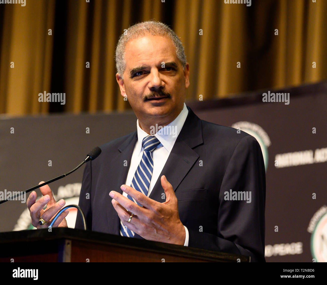 Eric Holder, former U.S. Attorney General, at the National Action