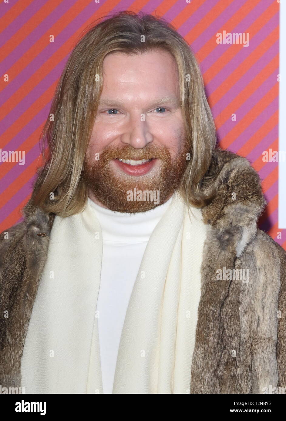 Henry Conway at the Mary Quant Exhibition Private View at the Victoria and Albert Museum, Cromwell Road Stock Photo