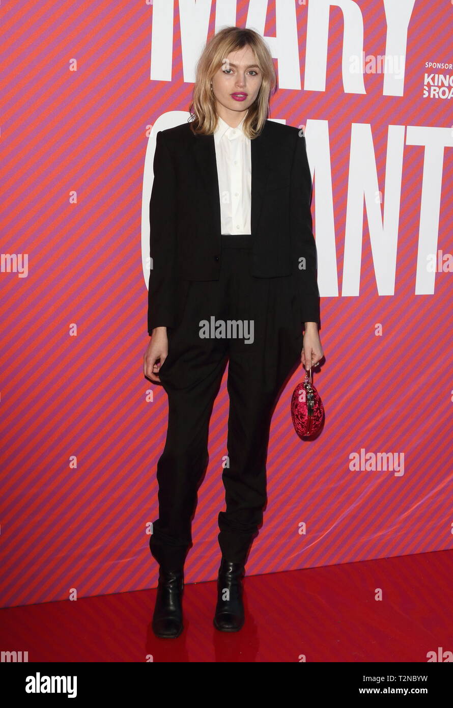 Staz Lindes at the Mary Quant Exhibition Private View at the Victoria