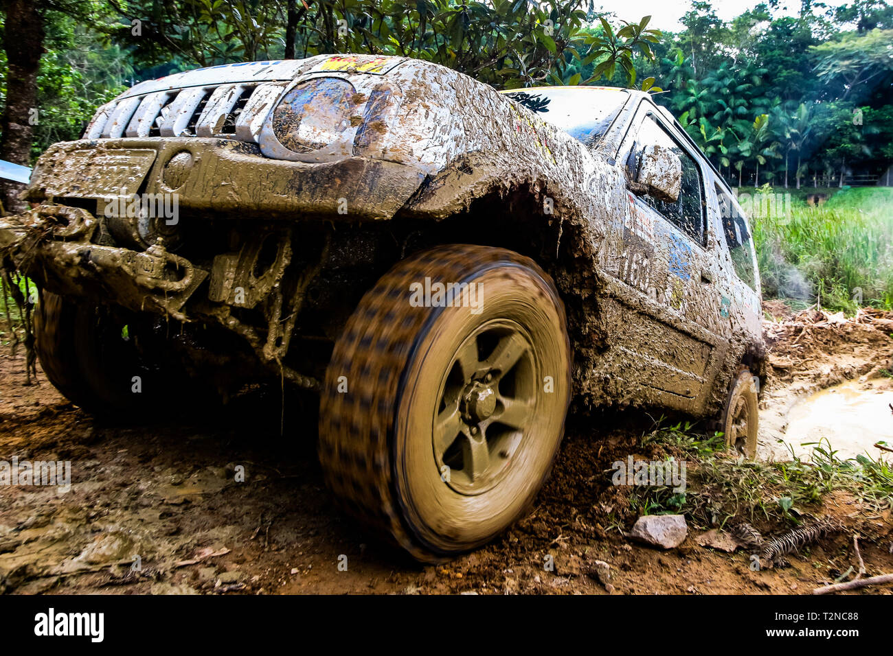 Sorocaba, Brazil. 23rd May, 2015. PHOTOS OF ARCHIVES. On April 4 is celebrated the Day of the 4x4 or Day of the Jeep. Suzuki jeep photo attending event in Pomerode, SC, in 2015. Credit: Cadu Rolim/FotoArena/Alamy Live News Stock Photo