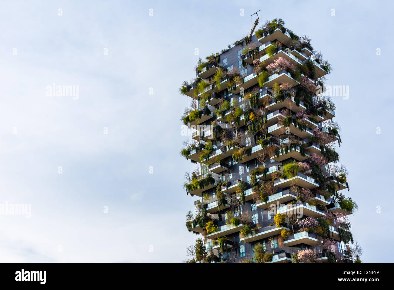 Bosco Verticale, vertical forest apartment buildings in Porta Nuova