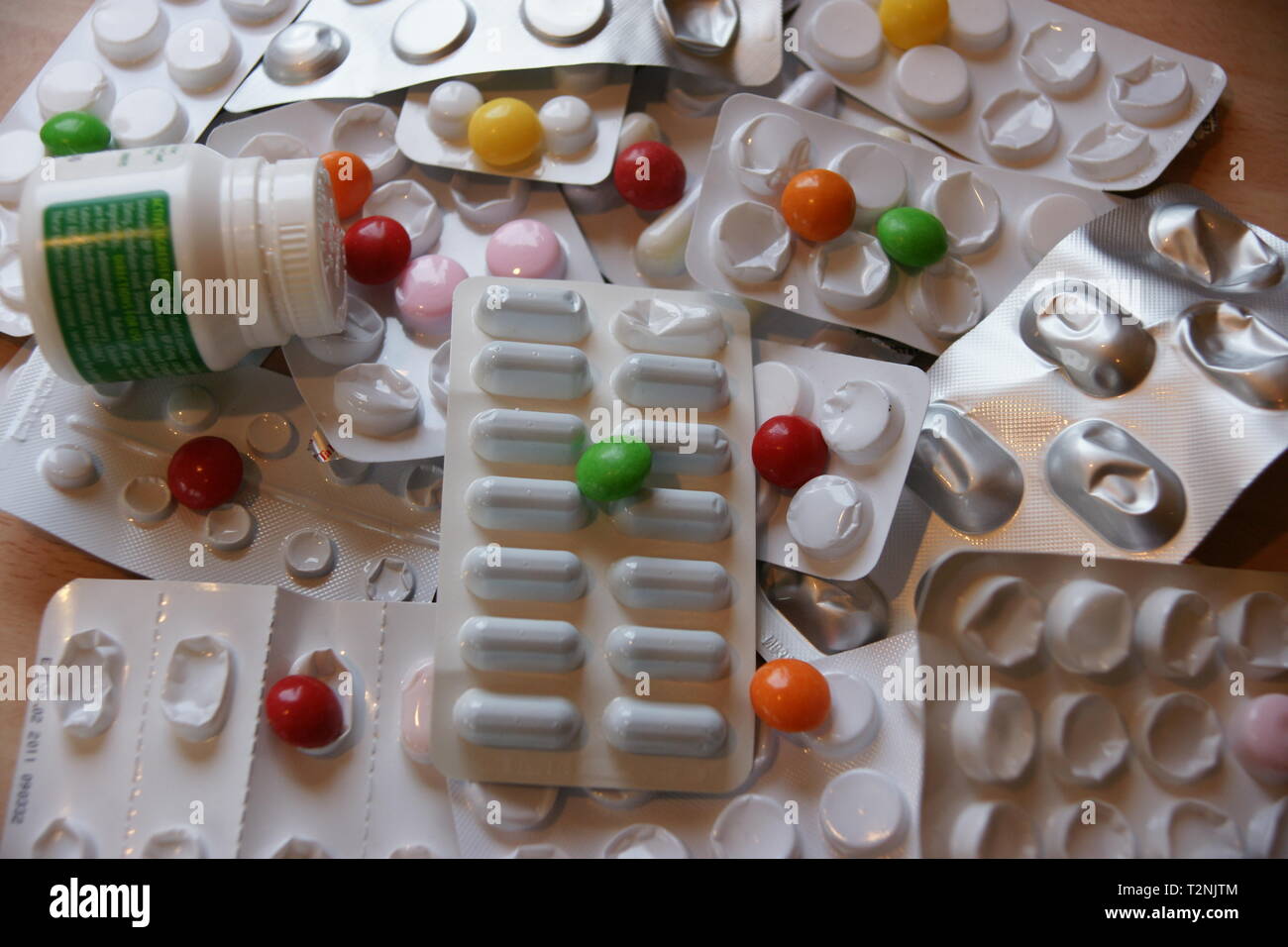 prescription drugs and medication, chemists, pharmacy Stock Photo