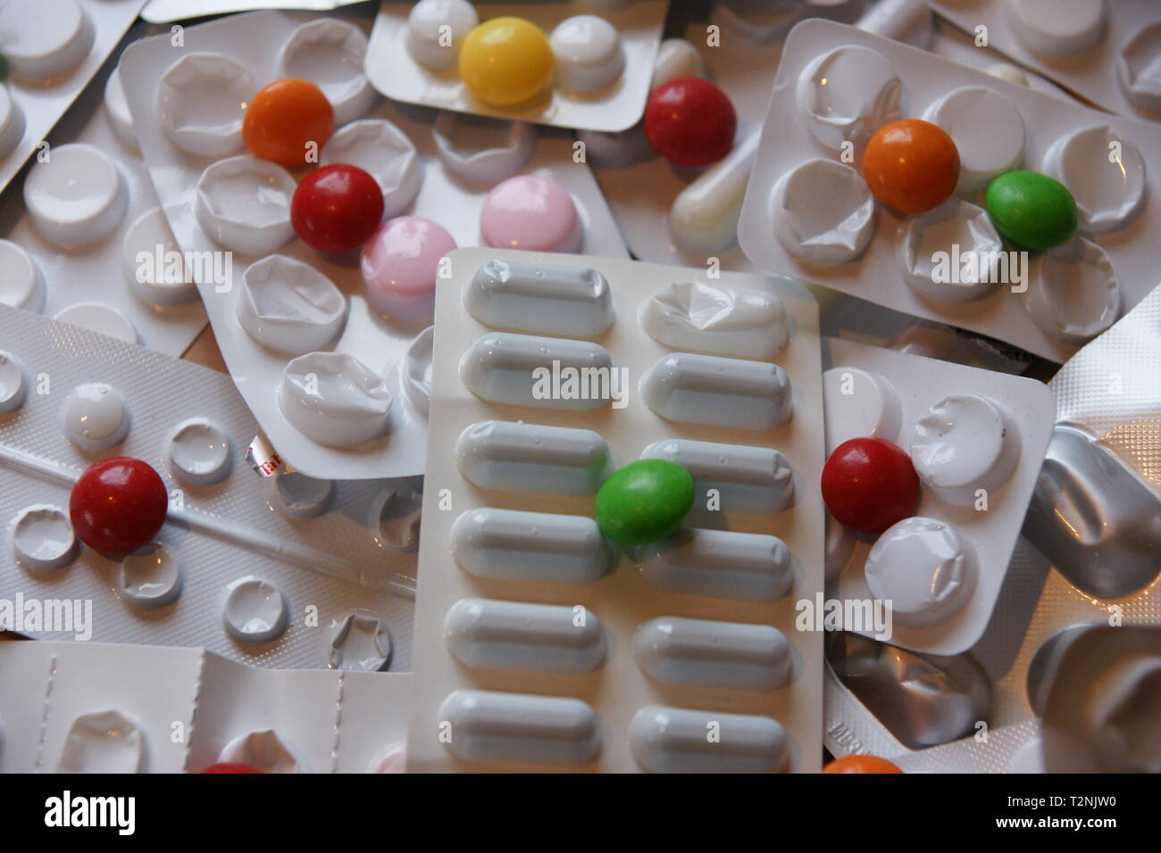 prescription drugs and medication, chemists, pharmacy Stock Photo