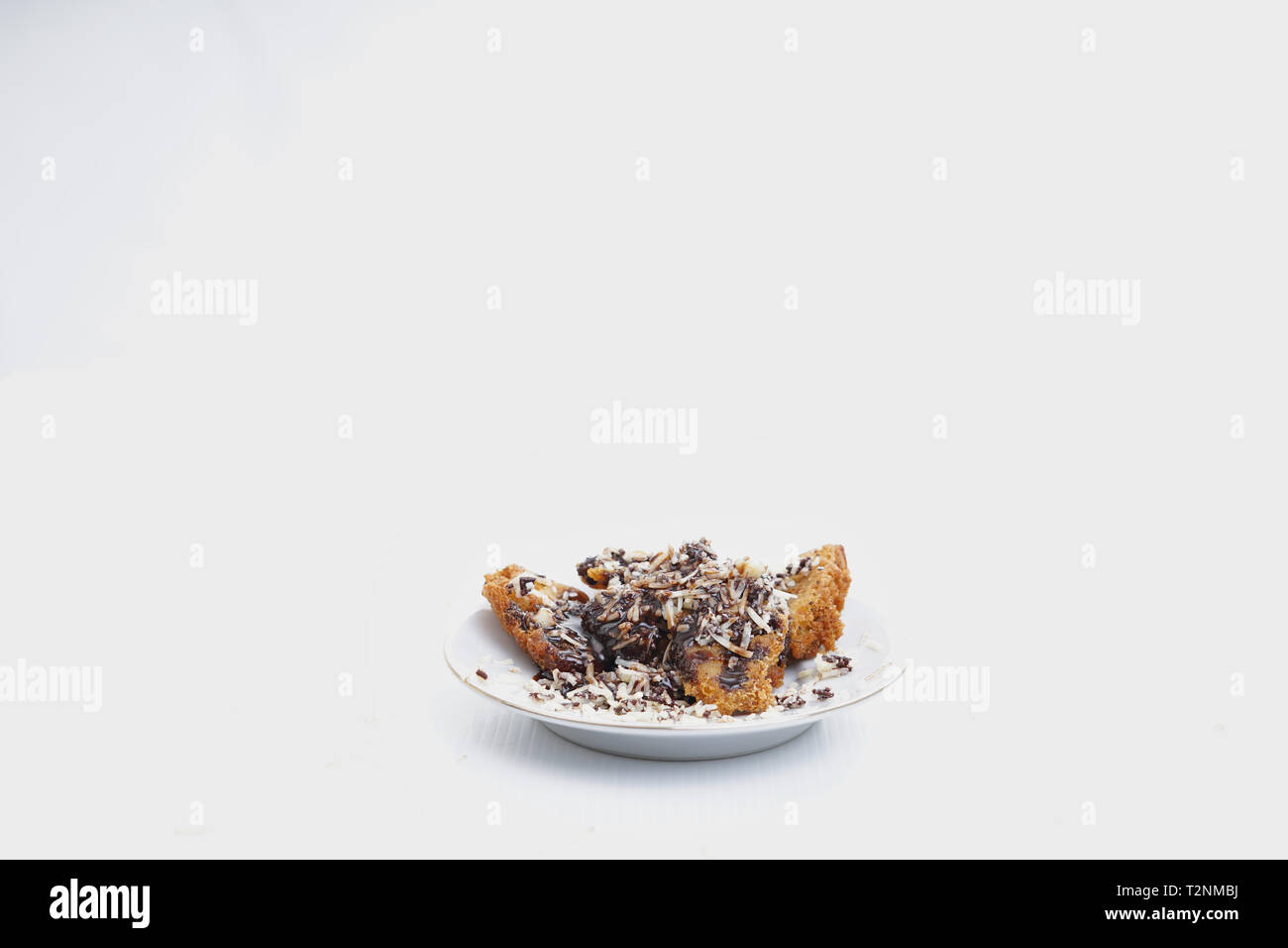 Deep Fried Banana Fritters Stock Photo Alamy