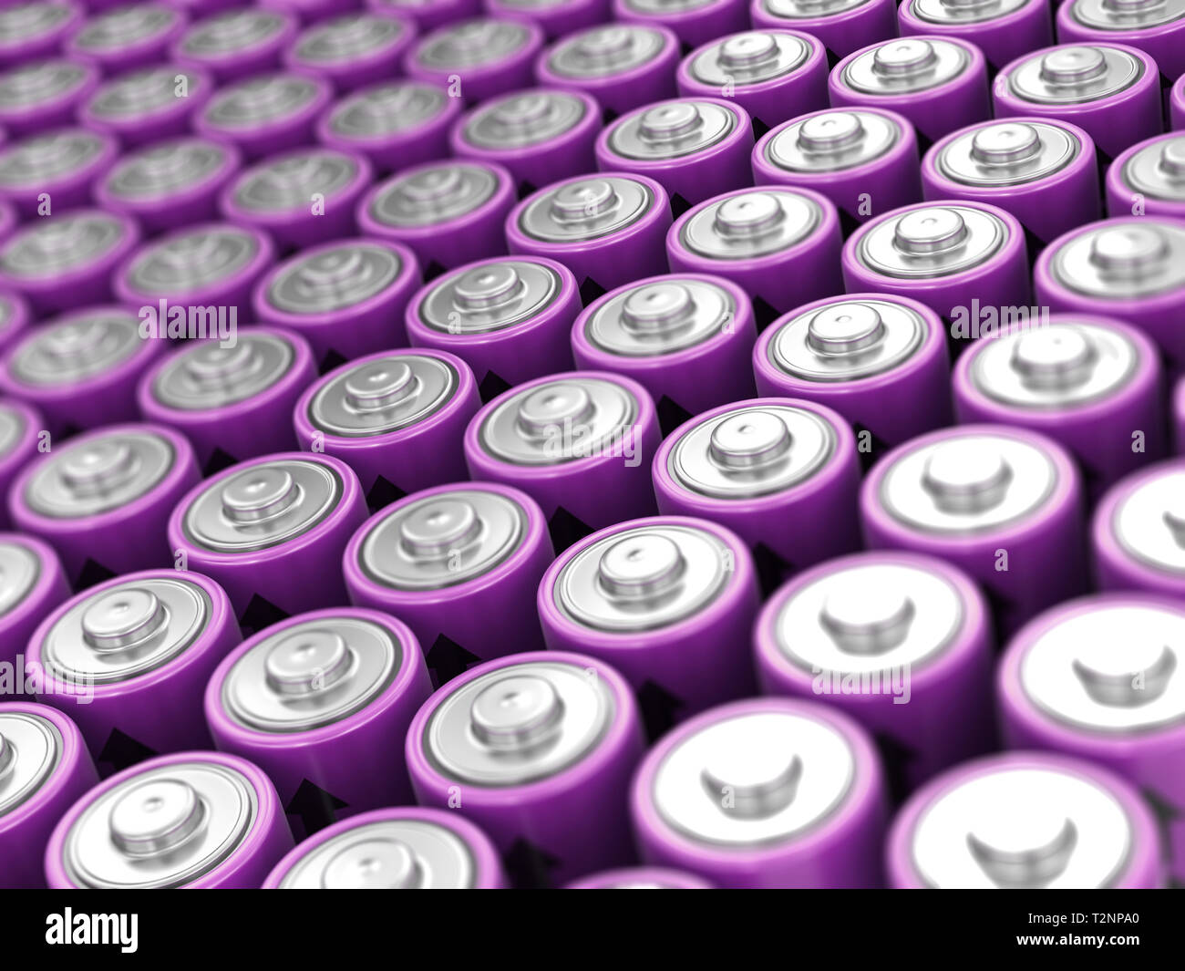 Image of Batteries background Stock Photo