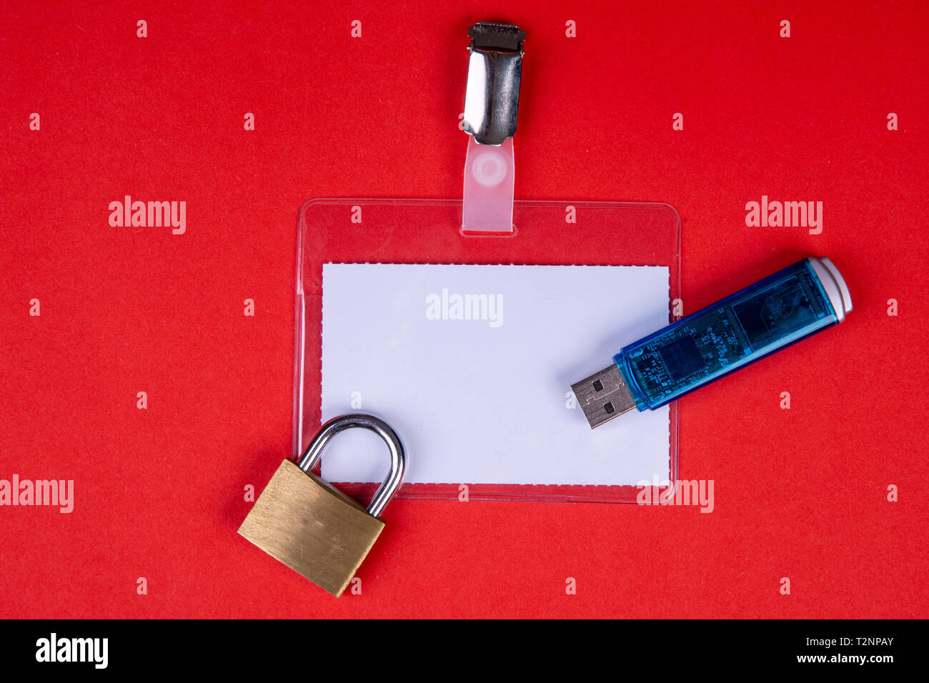 Data and identity security Stock Photo