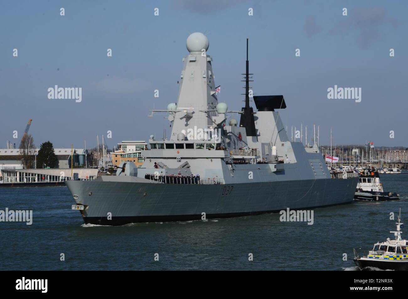 HMS Duncan Type 45, Daring-class destroyer Stock Photo