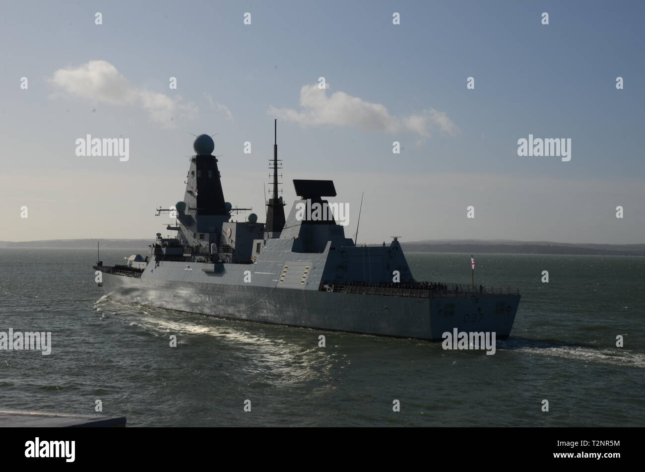 HMS Duncan Stock Photo