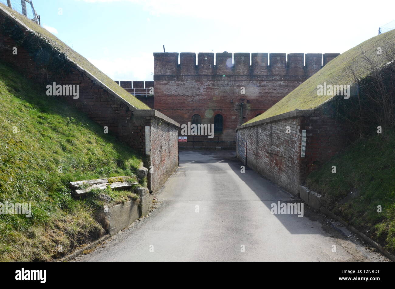 The Palmerston Forts Portsmouth Stock Photo - Alamy