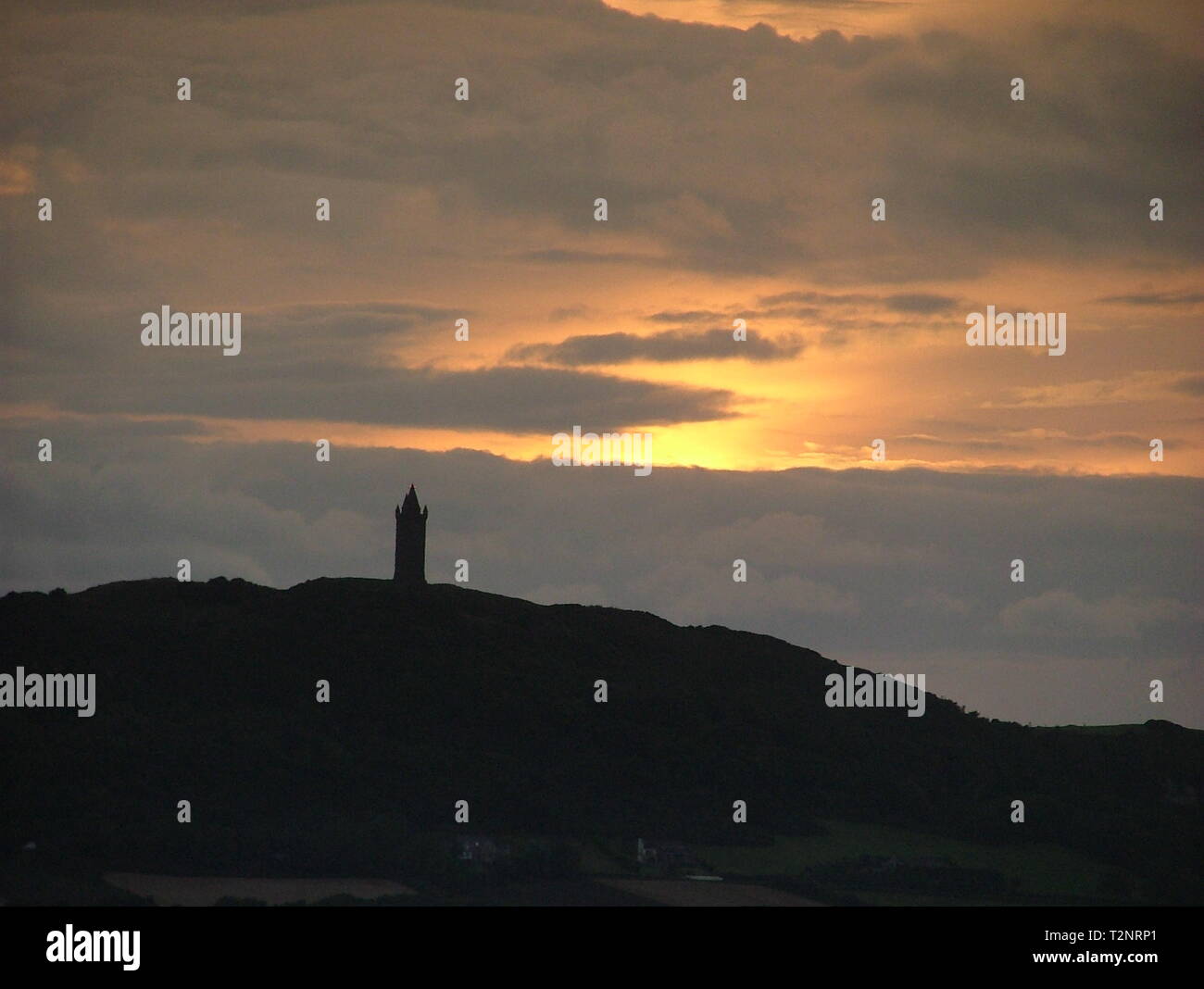 Scrabo Tower, Scrabo Country Park,  Newtownards Stock Photo