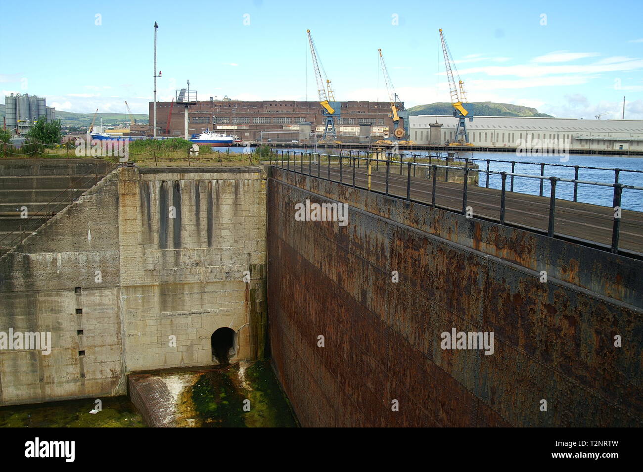 Titanic dry dock, Queens Rd, Queen’s Island, Belfast Stock Photo