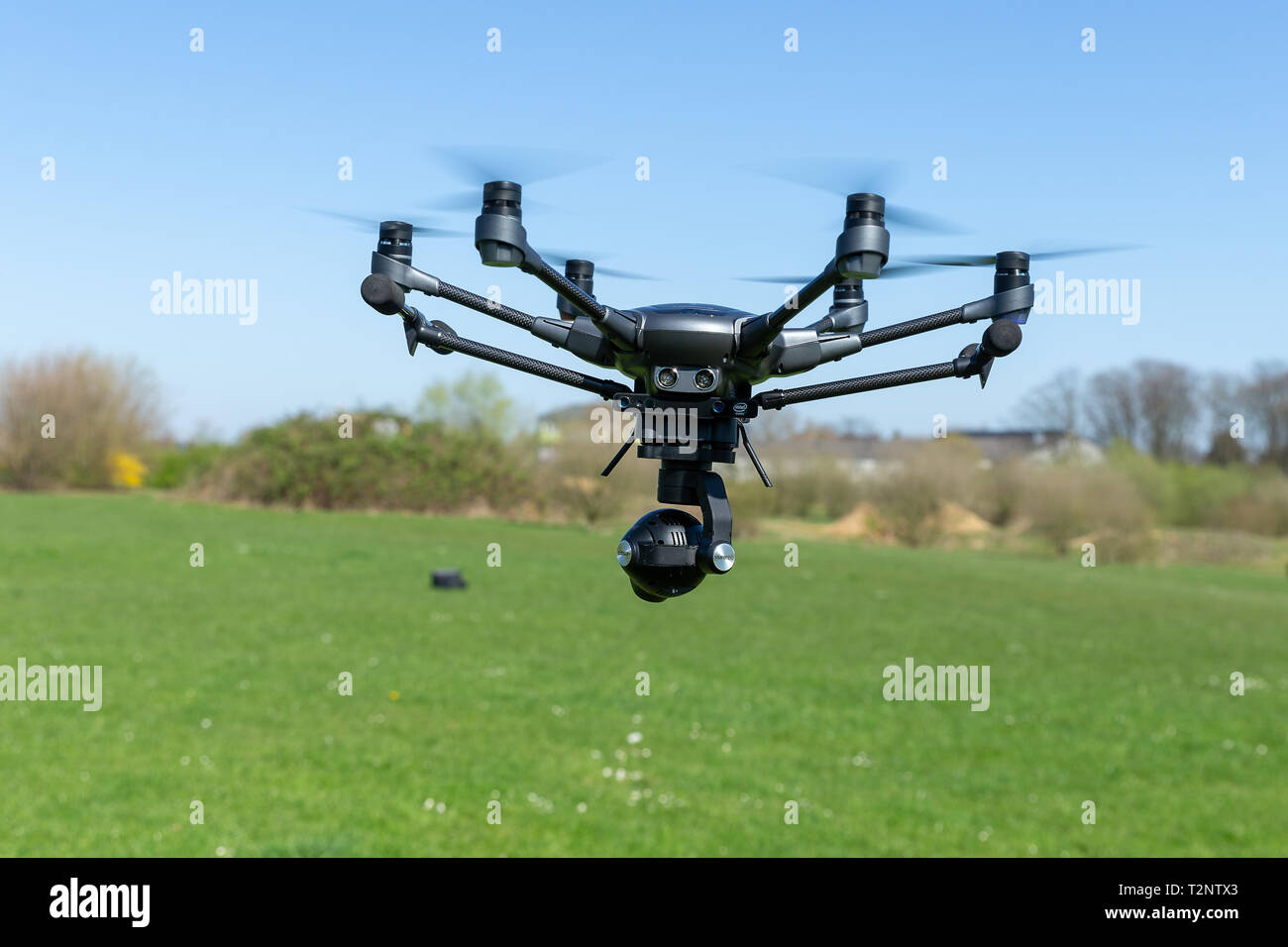 Drohne Yuneec Typhoon H, 01.04.2019  Foto: Mario Hommes Stock Photo