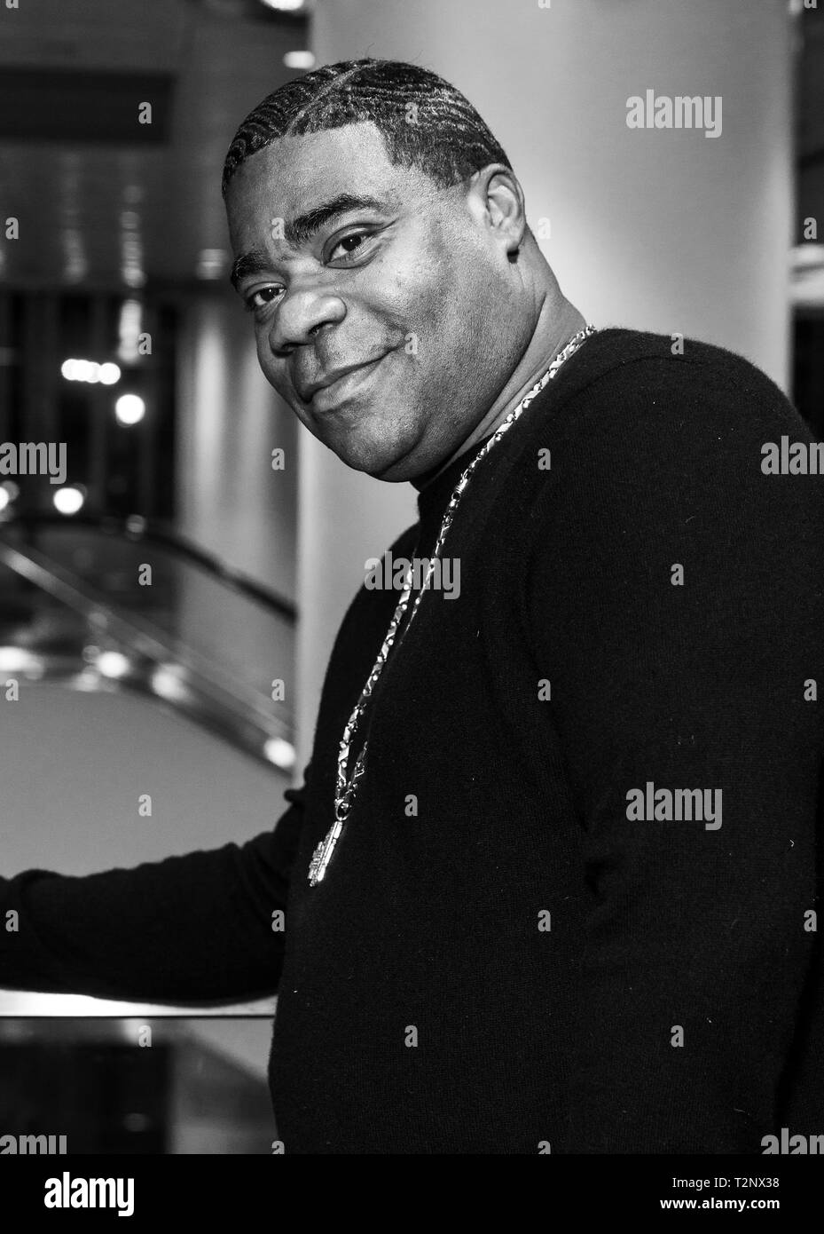 New York, United States. 02nd Apr, 2019. Tracy Morgan attends Garden of Laughs comedy benefit at Madison Square Garden Credit: Lev Radin/Pacific Press/Alamy Live News Stock Photo