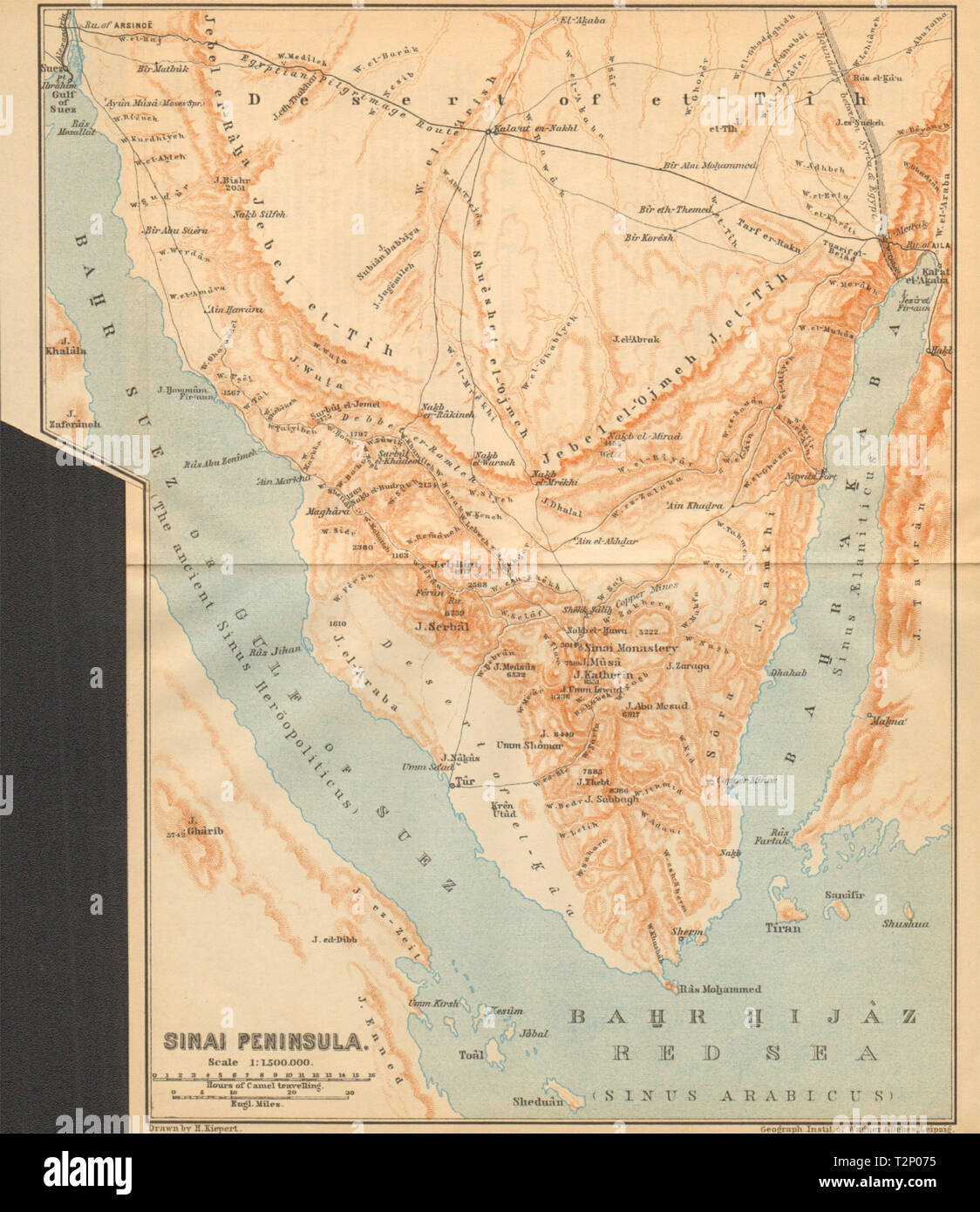 Map sheikh sharm el Sharm el