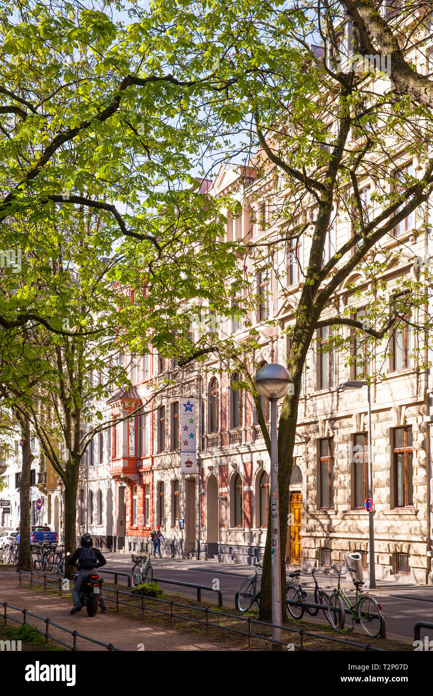 apartment houses at the Hildebold square in the Frisian quarter