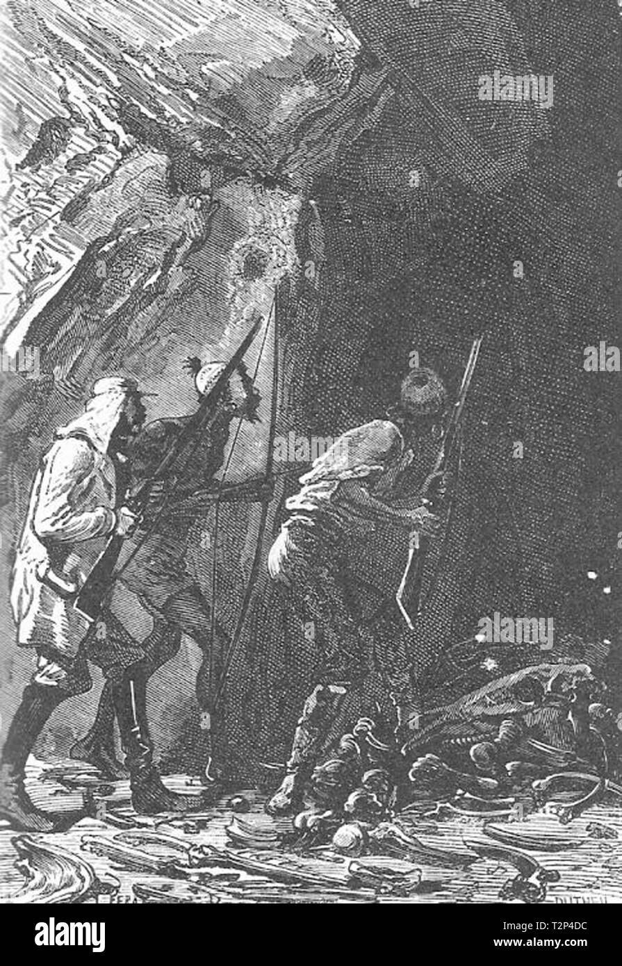 Vintage etching illustration Stock Photo Alamy