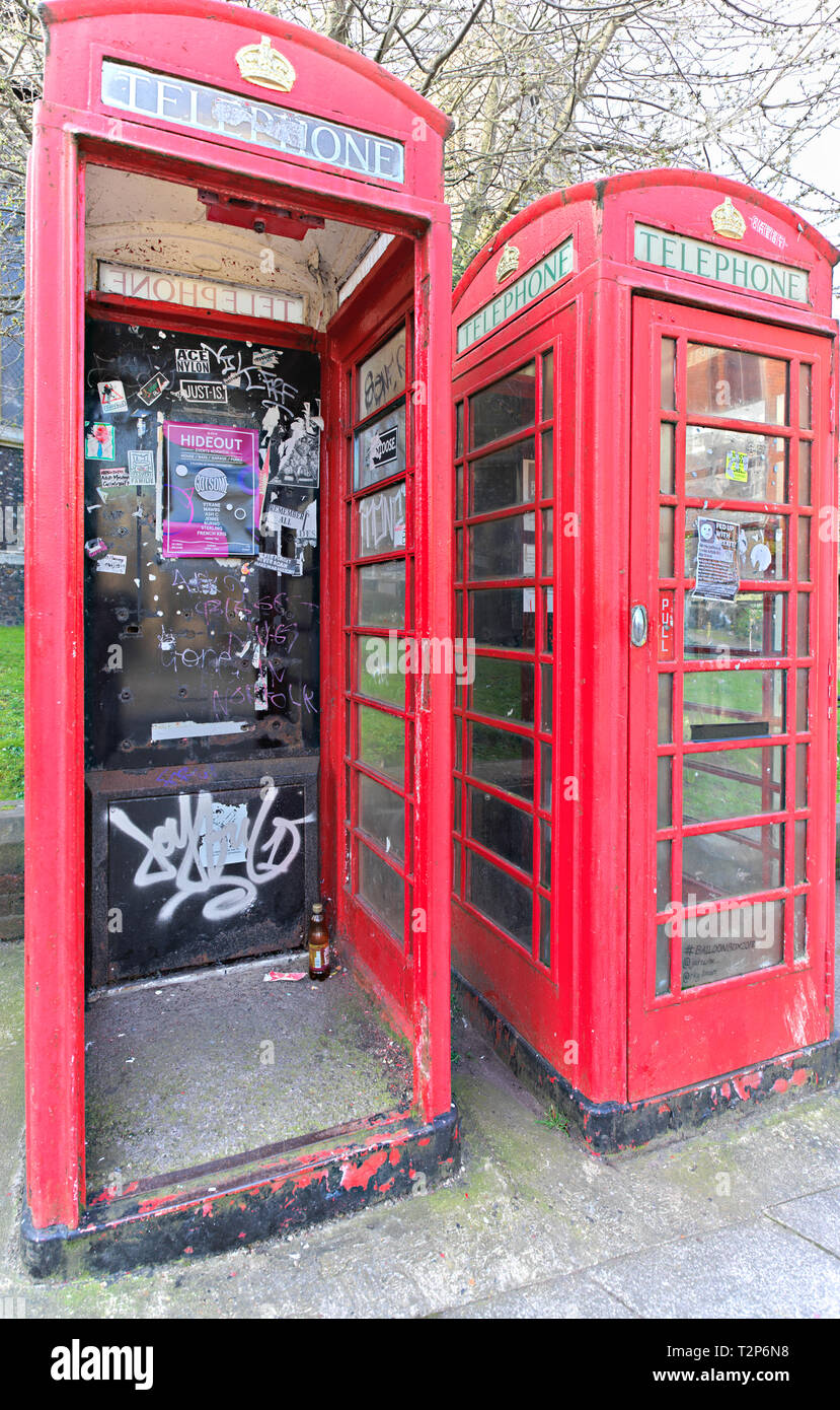 Vandalised office hires stock photography and images Alamy