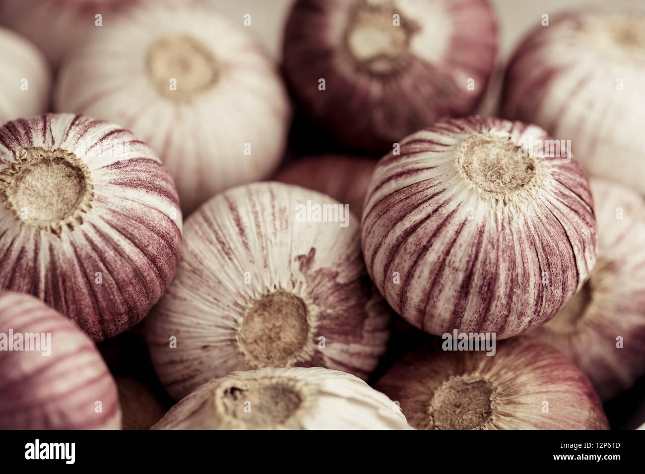 Chinese Garlic Stock Photo