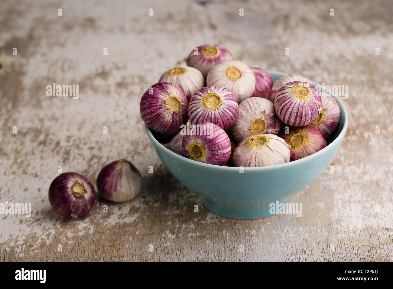 Chinese Garlic Stock Photo