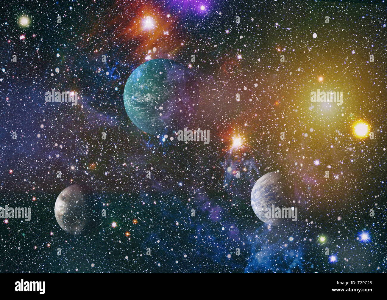 Nebula galaxy in space hi-res stock photography and images - Alamy