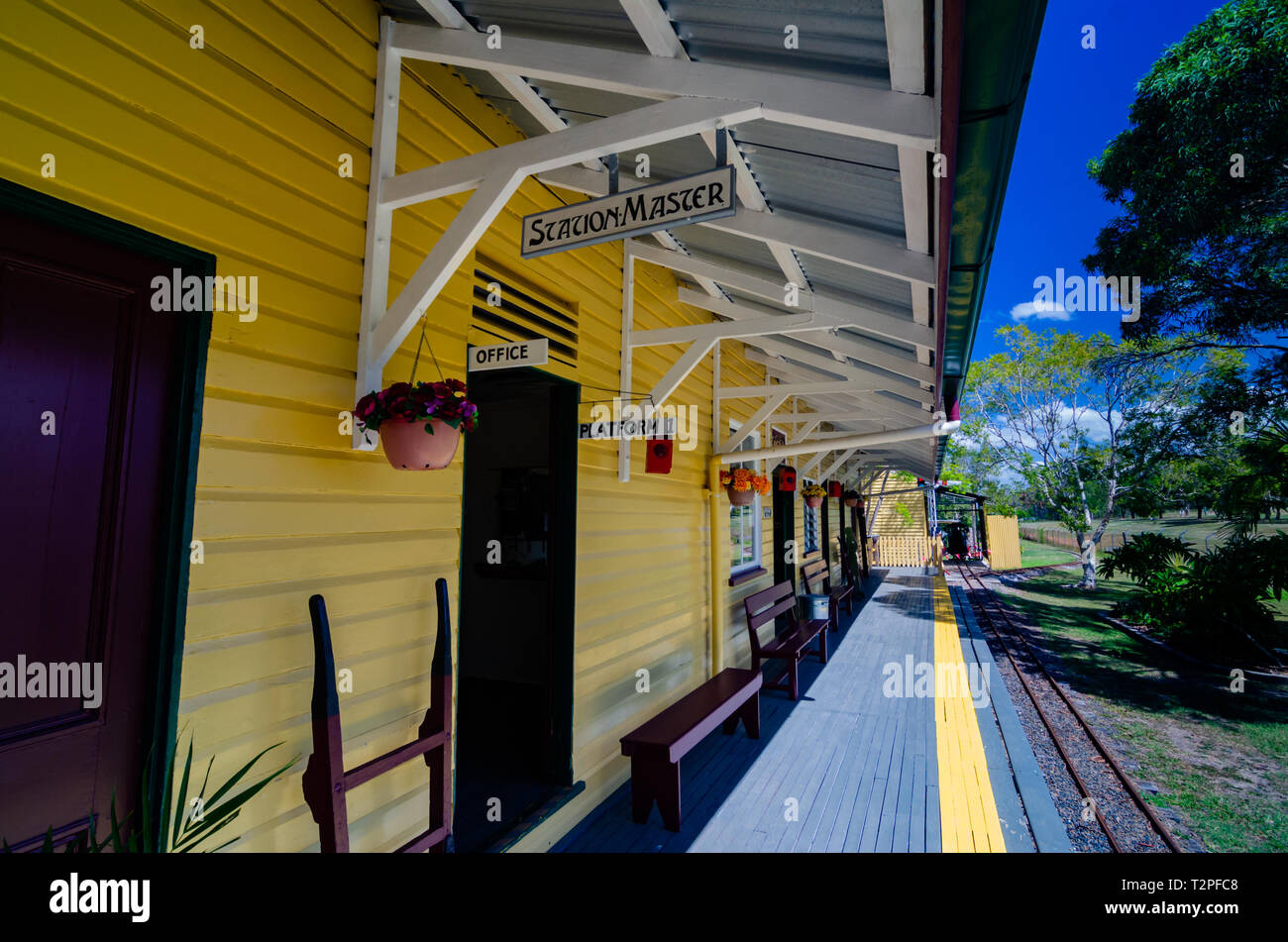 The Caboolture Historic Village conserves life as it was in this