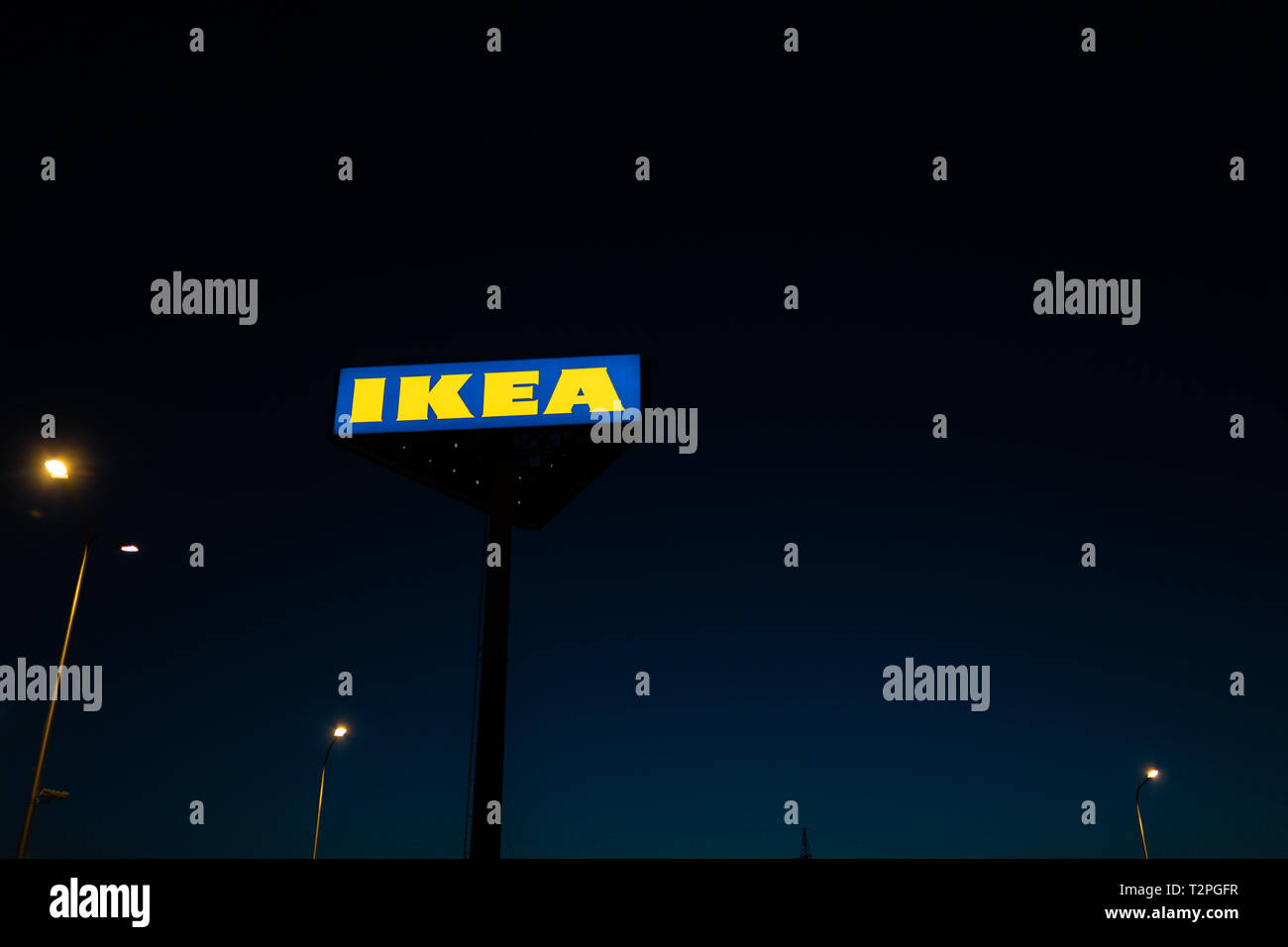 Ikea And Billboard Stock Photos Ikea And Billboard Stock Images