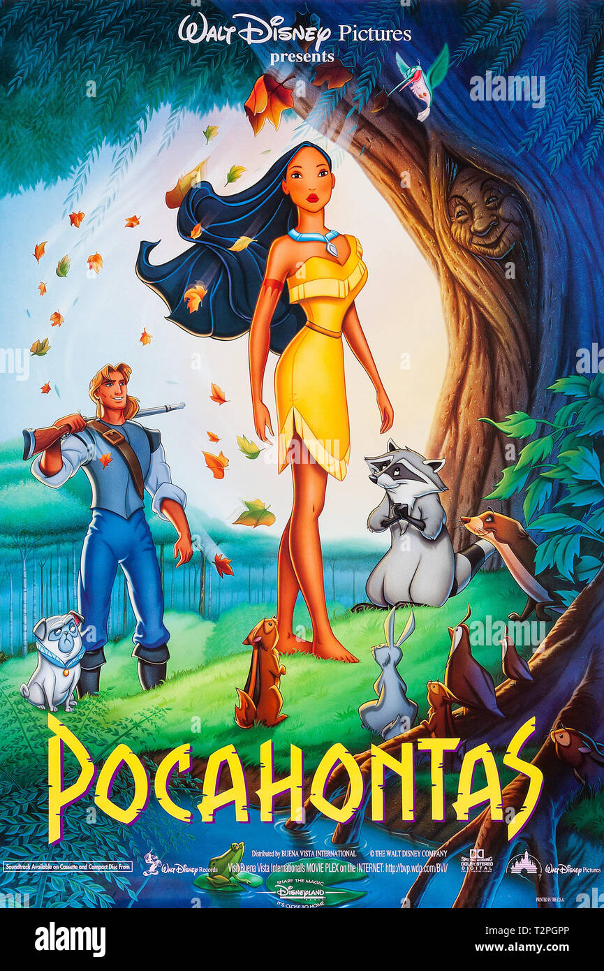 Pocahontas (Buena Vista, 1995)  Poster  File Reference # 33751 978THA Stock Photo
