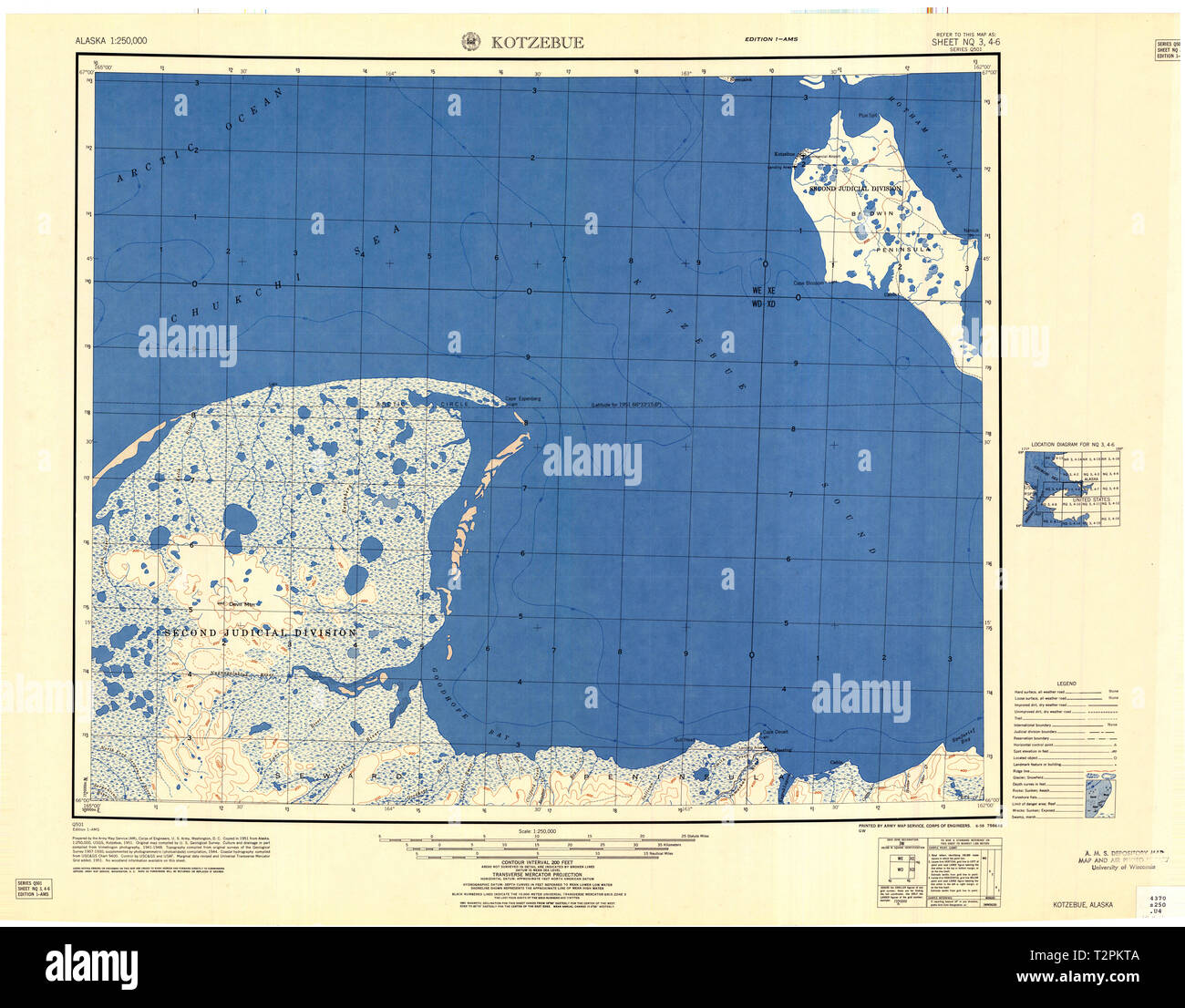 Map of kotzebue hires stock photography and images Alamy